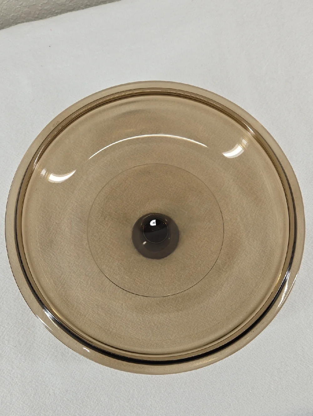 PYREX Vision Ware LID ONLY amber glass V 1.5 C B